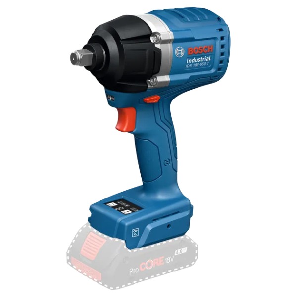 Máy siết bu lông Bosch IDS 18V-650 T – 18V Professional