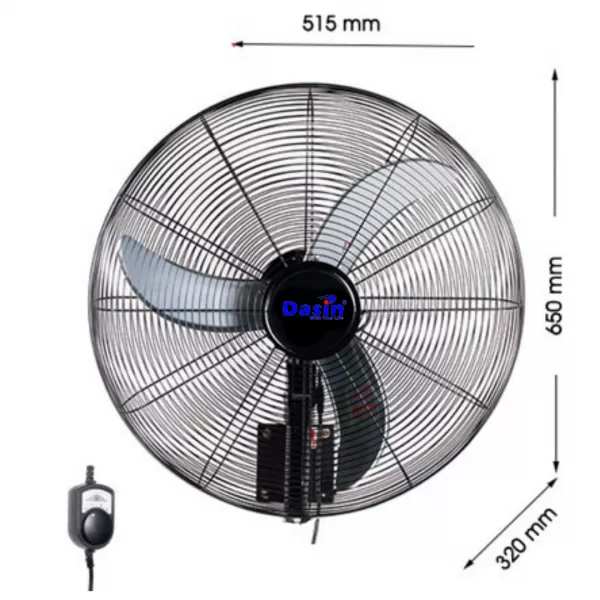 Quạt treo tường công nghiệp Dasin DWI-2460